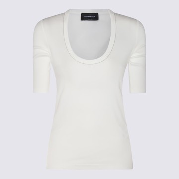 Fabiana Filippi White Cotton T-shirt