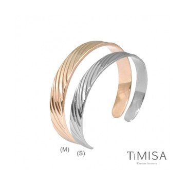 TiMISA《真藏精典》純鈦手環