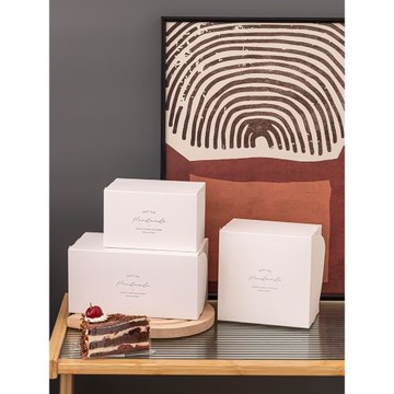 法式西點慕斯紙杯蛋糕打包盒下午茶套餐甜品馬芬杯千層蛋糕盒子