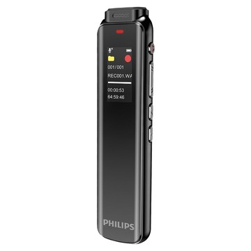 PHILIPS 飛利浦 智能錄音筆  黑色  VTR5010Pro