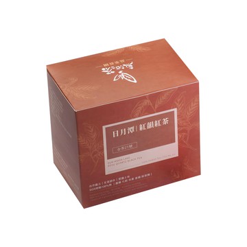 魚池有茶 紅韻紅茶 經濟隨行茶包 台灣日月潭手採台茶21號 2.5g/入  25入  1盒