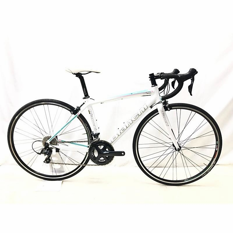 美品 ビアンキ BIANCHI ニローネ7 DAMA BIANCA VIA NIRONE7 SORA 2017年モデル ロードバイク 46cm  ホワイト | LINEブランドカタログ