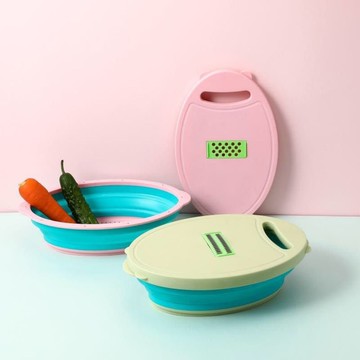 家用多功能切菜器廚房切絲器刨絲器刮絲器土豆切片器一體刀具菜板