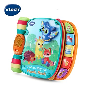 【Vtech】音樂啟蒙學習翻翻書(貓頭鷹)(藍)