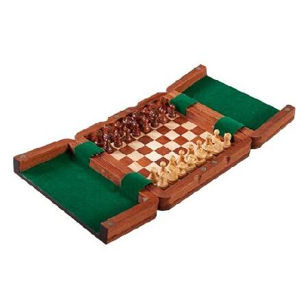 The House of Staunton Ultimate Wooden Magnetic Travel Chess Set 8