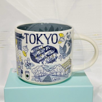 日本代購 星巴克 Been There 東京 TOKYO 城市馬克杯