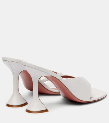 Amina Muaddi Shiona 95 leather sandals