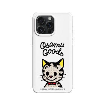 iPhone 15 Pro Max SolidX 白 - OSAMU GOODS - 經典系列-CAT