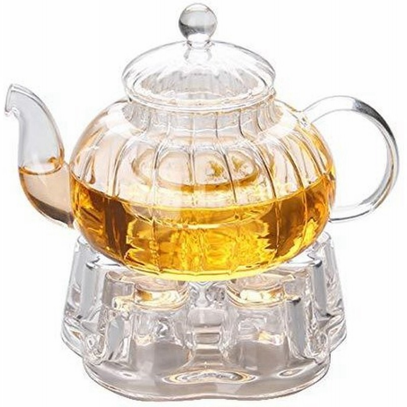 Iwailoft 癒し 耐熱ガラス ティーポット 茶こし付き ガラス 急須 保温 キャンドルウォーマー ティーウォーマン セット ティーフォーツー ガ 通販 Lineポイント最大0 5 Get Lineショッピング