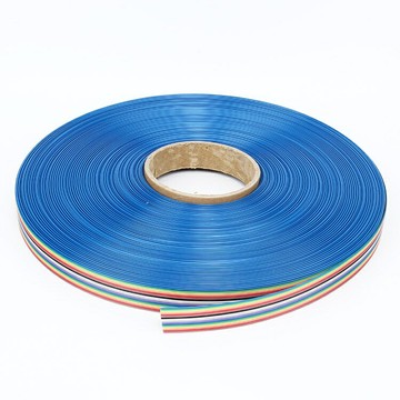 【七彩高導】彩虹排線 杜邦線 排線 電子線 連接線 1.27mm間距 26AWG線徑 7/0.16結構 電子DIY 電路連接 實驗教學專用