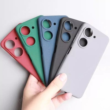 簡約純色 磨砂防指紋 華碩11Ultra Zenfone10 ASUS 12Ultra 9/8/6/7Pro防摔手機殼