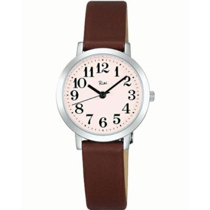 セイコー レディース アナログ 腕時計 文字盤 見やすい シンプル 3針 アラビア数字 日常生活防水 ドレスウォッチ 革ベルト 本革カーフ 革バンド  ドレス腕時計 | LINEショッピング