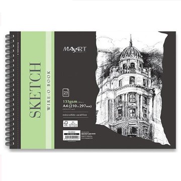 MAYART 美雅 A4 135g/m2 25張入(3本)