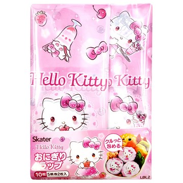 Skater Hello Kitty 飯團包裝紙  10張  1袋