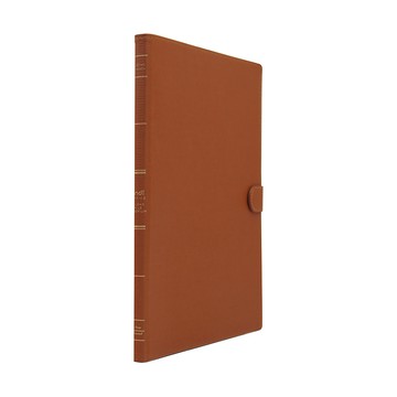 indi 透明文件夾 20頁 棕色  1個