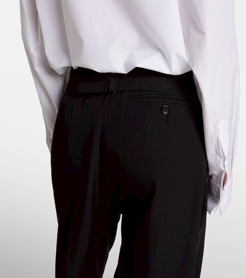 The Row Felicita wool twill wide-leg pants