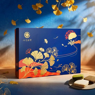 【中秋禮盒預購】金杏燦月－綜合燒菓子禮盒