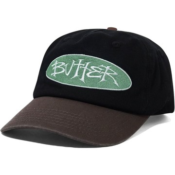 BUTTER GOODS BG262E10300F TIDE 5 PANEL 五分割帽 (水洗黑色)