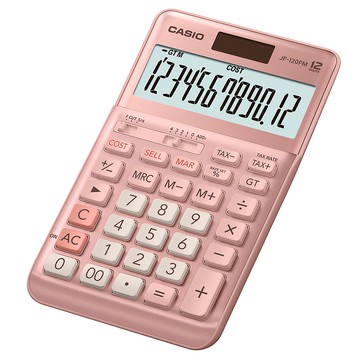 CASIO 卡西歐 計算機 JF-120FM  粉色  1個