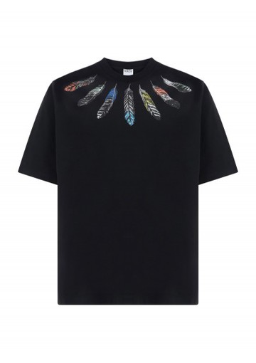 Marcelo Burlon - Over T-shirt - Mens - Black