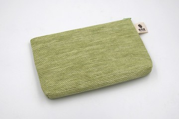【紙布家】紙線編織 化妝包 草綠