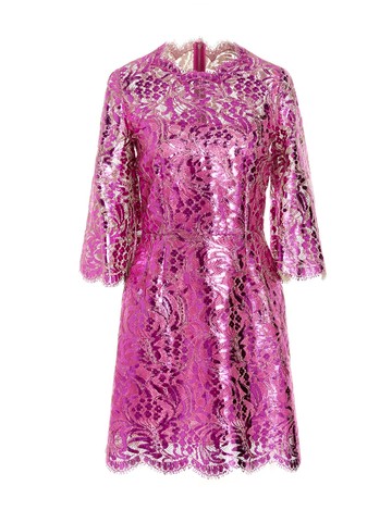 Dolce & Gabbana - 'DG pop' Abiti Fucsia