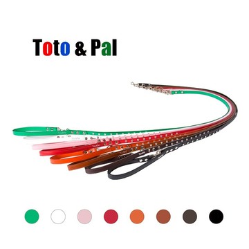Toto&Pal 施華洛世奇皮革牽繩 (預購)