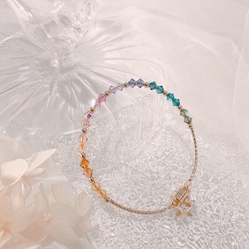 Swarovski 漸變糖果手鏈