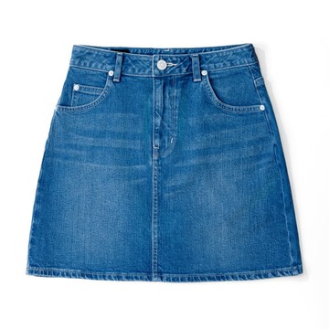 Lee 女款 牛仔短裙 彩色LEE JEANS 字母腰頭印花 | Modern