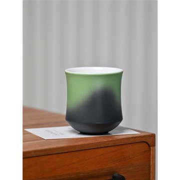 窯寶宣 聞香杯  手沖咖啡品鑒杯 奶咖杯手工釉下彩咖啡杯