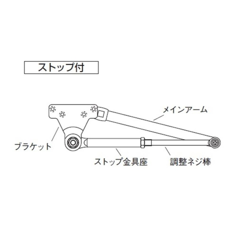 再販ご予約限定送料無料] ニュースター ドアクローザー クリアグレー P-183 1台