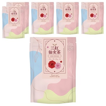 Cammie 佳美 三紅仙女茶 無咖啡因  3g  6袋  10包