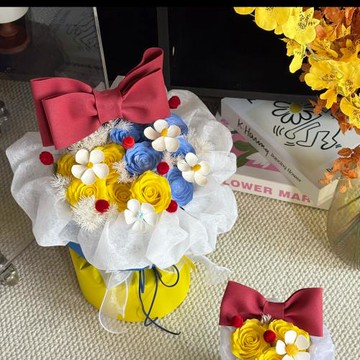【台灣現貨】多巴胺風花束 網紅花束(情人節 生日 婚禮 告白 交換禮物 畢業禮物)