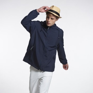 Sunrise丈青色透氣網裡外套中性款-99323