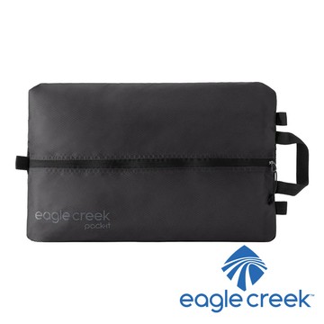 【EAGLE CREEK】防異味防潑水鞋袋『BLK黑』EC40412 戶外 露營 旅行 防潑水 鞋袋