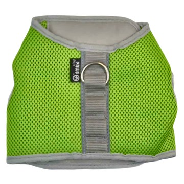 CrazyPAWS 瘋狂爪子 多層次透氣網布護胸 寵物外出胸背帶  M neck 30~35cm chest 47~52cm  青草綠  1個