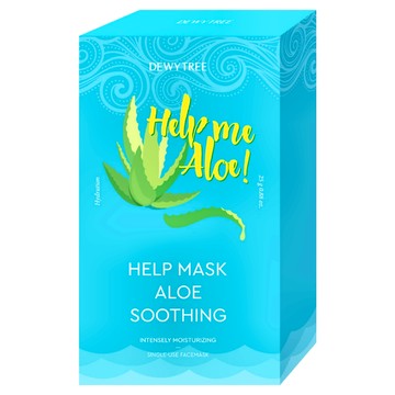 DEWYTREE 蘆薈舒緩保濕面膜 強效保濕 單次使用  1盒  10片