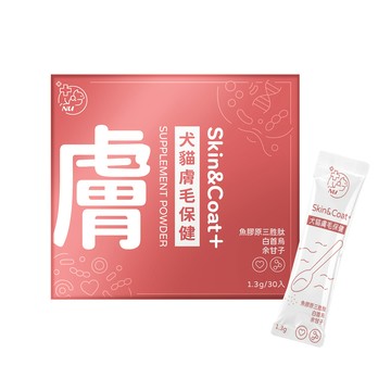 Nice U 犬貓膚毛保健粉（30入）