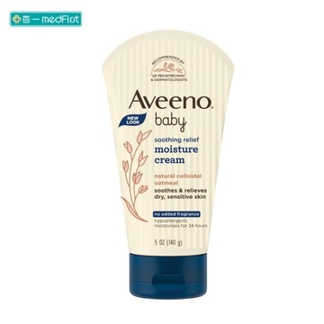 Aveeno 艾惟諾 嬰兒舒緩滋養霜 (140g/條)【杏一】