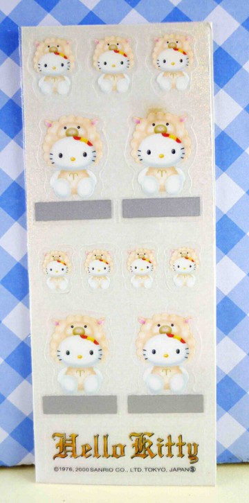 【震撼精品百貨】Hello Kitty 凱蒂貓 KITTY貼紙-星座貼紙-牡羊 震撼日式精品百貨
