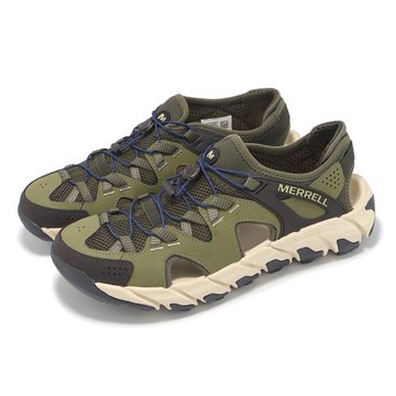 Merrell 戶外涼鞋 Maipo Explorer Sieve 男鞋 軍綠 防潑水 抽繩 抓地 涼鞋 ML038029