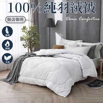 【藍貓BlueCat】100%純羽絨飯店被 飯店專用羽絨被 頂級棉被胎 羽絨被