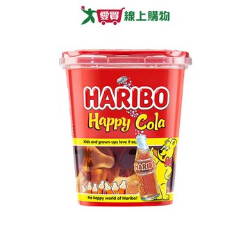 哈瑞寶快樂可樂Q軟糖隨手杯150G【愛買】