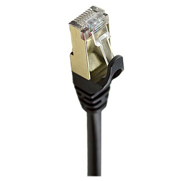 Cable CAT.7 SSTP超高速網路線  5m  黑色  1條