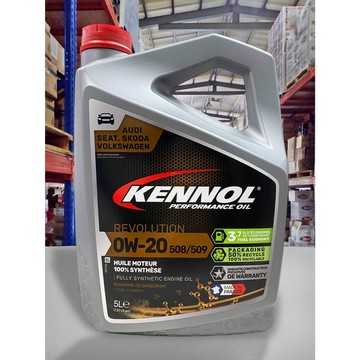 『油工廠』KENNOL REVOLUTION 0W20 全合成 汽車 機油 SN+ C5 508/509 C20 5L