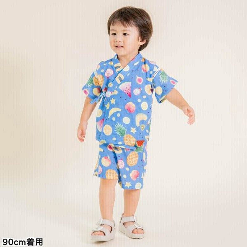 甚平 男の子 BIT ビッツ BIT’S 女の子 甚平 じんべい 120