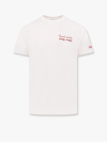Portofino t-shirt with mare male embroidery - MC2 SAINT BARTH - gender_Man