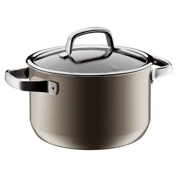 WMF Fusiontec Mineral 高身湯鍋 3.7L  銅金色  1個  20cm