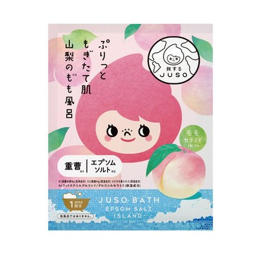 JUSO BATH POWDER泡澡時光 山梨桃風呂入浴劑 30g