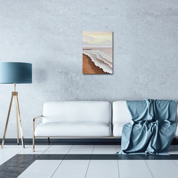 御畫房 當代國家級展覽畫家 抽象系列手繪油畫70×100cm(DB-166)